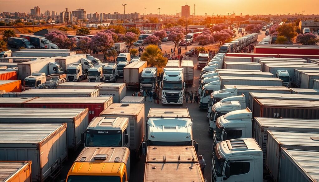 Truck hire market in Pretoria Truck hire market in Pretoria